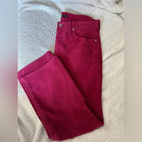 J. Crew Petite high-rise slim demi-boot corduroy pant. - Picture 3 of 16